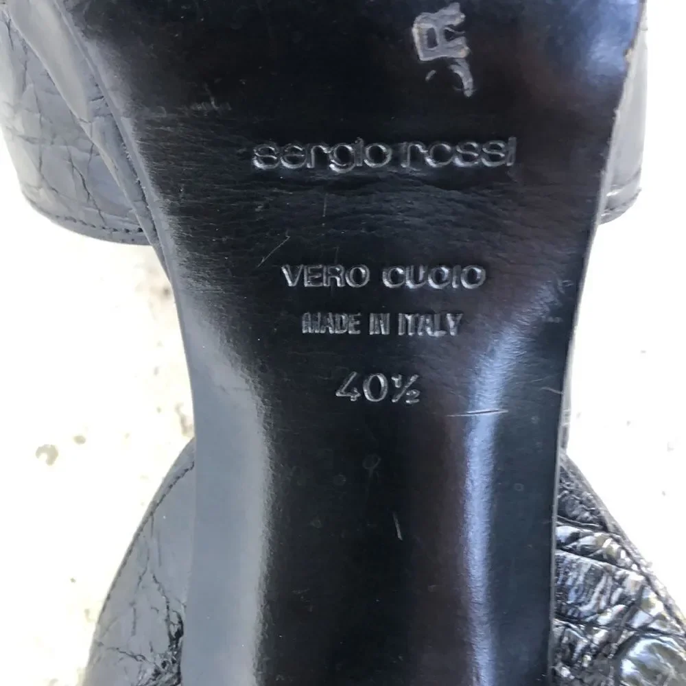 Sergio  Rossi vintage platforms